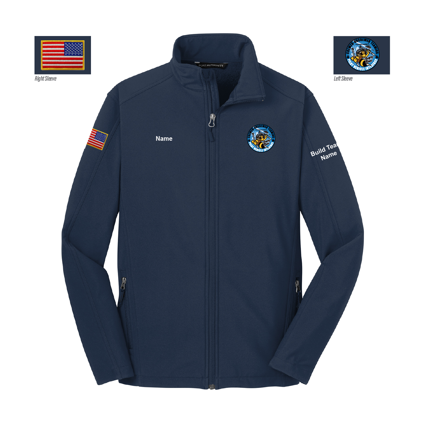 Men's Angry Bee Team Build Jacket